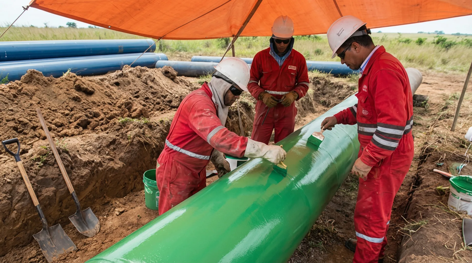Aplicación de revestimientos protectores industriales